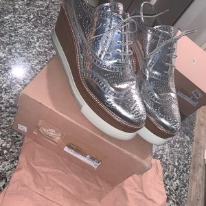 Miu Miu Platform Oxfords